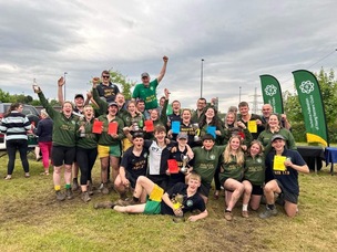 WINNERS: The Penistone Young Farmers Club.