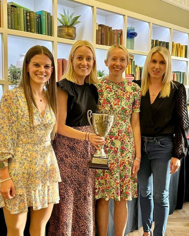 Barnsley AC's winning ladies' team