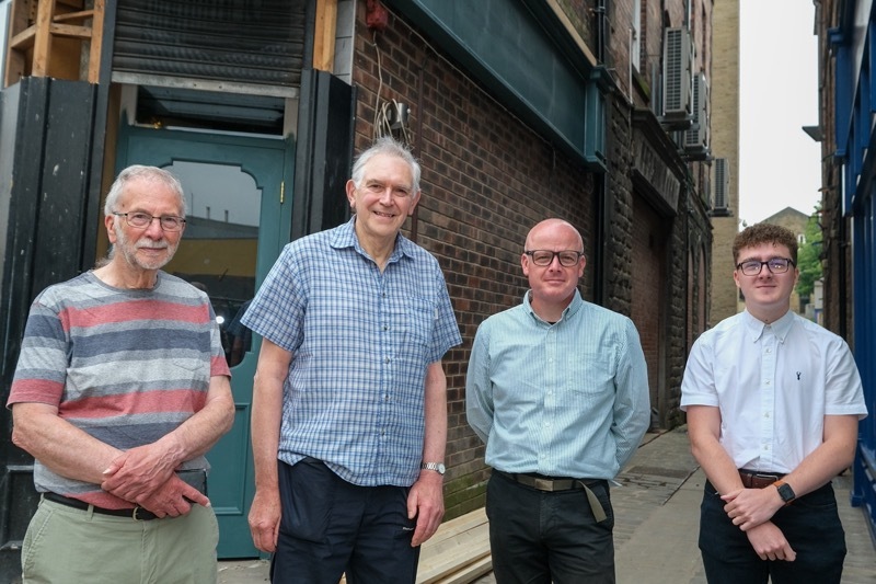 HISTORY:Peter Roberts,Allen Parks,Tony Wiles and CharlieAtkinson.Picture:CharleyAtkins.