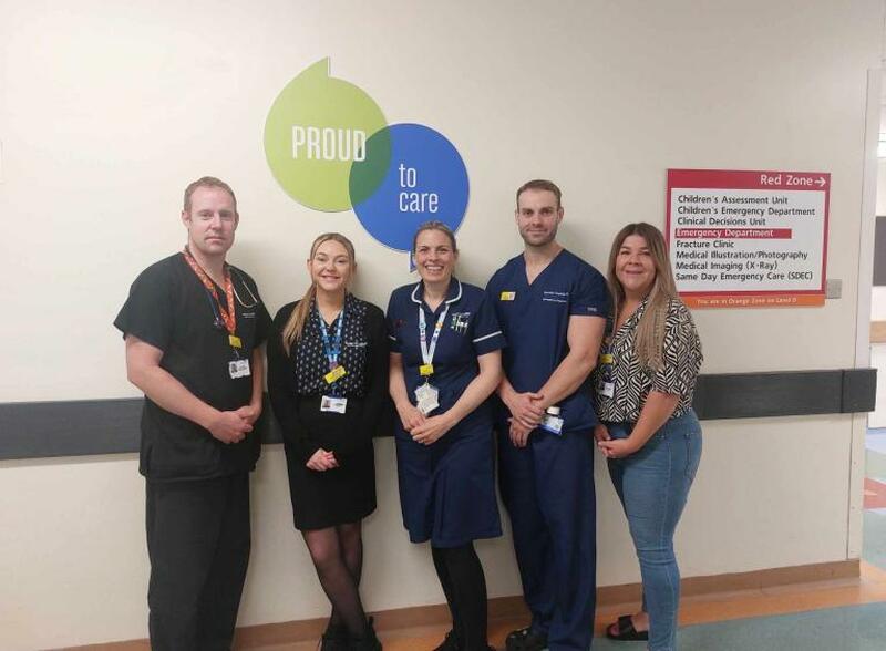 NOMINATED: The staff who have been nominated.