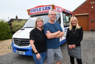 MELT DOWN: Les and Sarah Green  with Sue