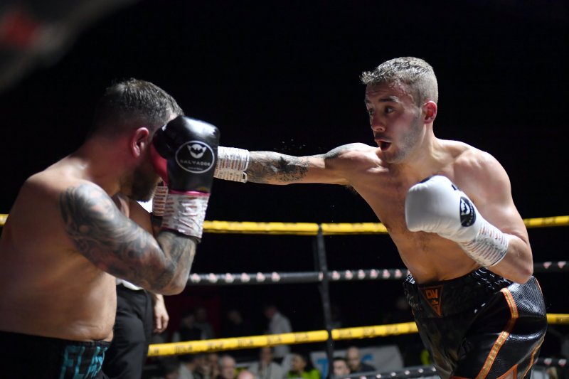 Dempsey Wale in action.