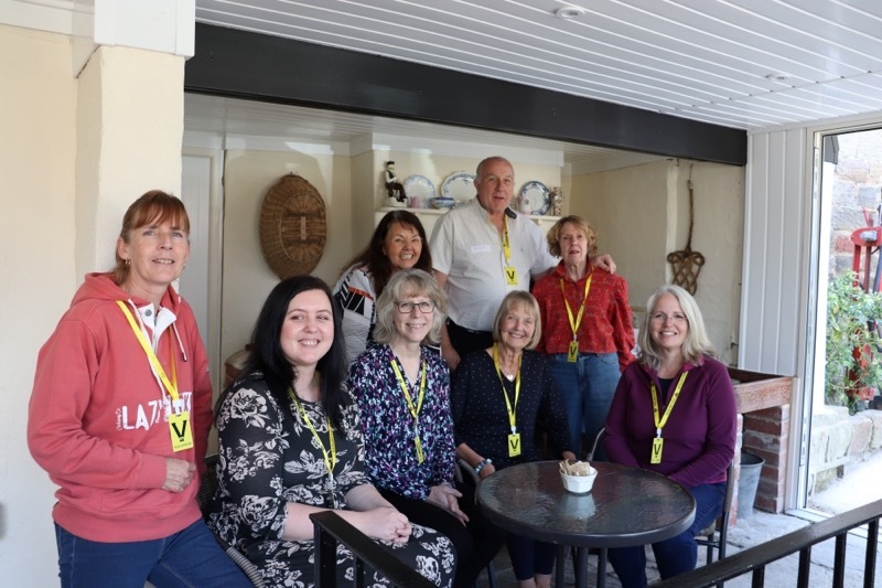 FUNDING: Volunteers at the Maurice Dobson Museum.