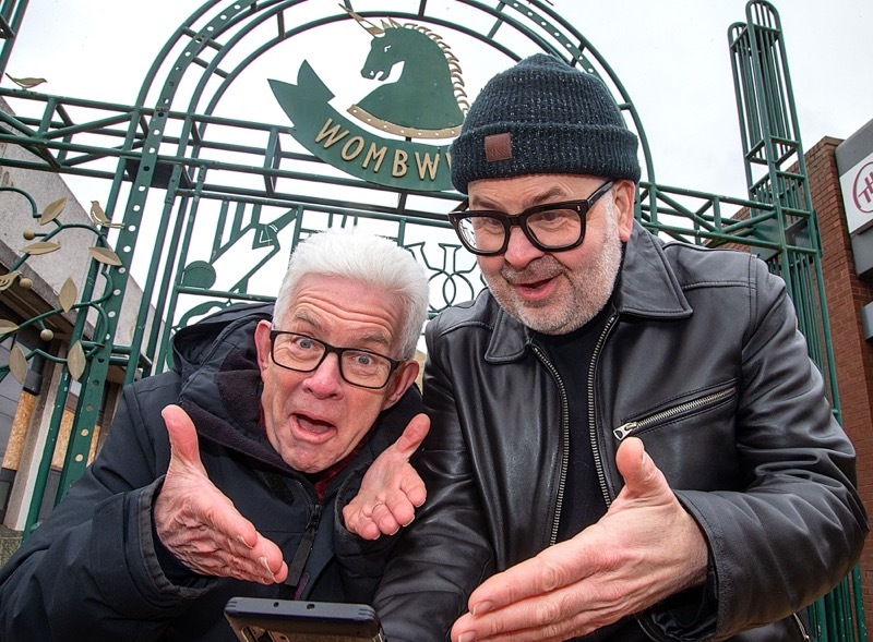 IMMERSIVE: Ian McMillan and Patrick Murphy.
