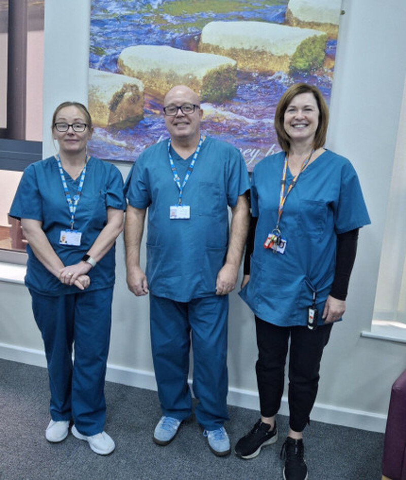 SUPPORT: Some of the team at QUIT.