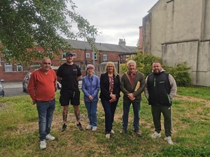 IMPROVEMENTS: The former youth club site on Midland Road is set to receive a boost.