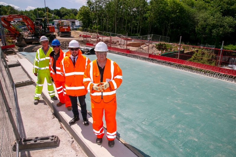 Main image for Old Mill Lane revamp on schedule