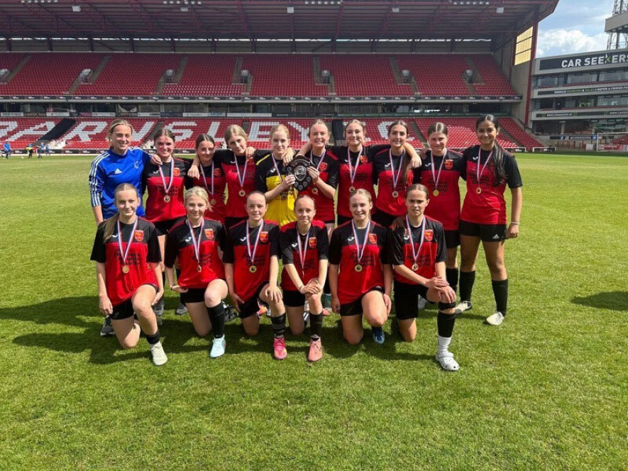 SUCCESS: The Penistone Grammar School teams played at Oakwell.