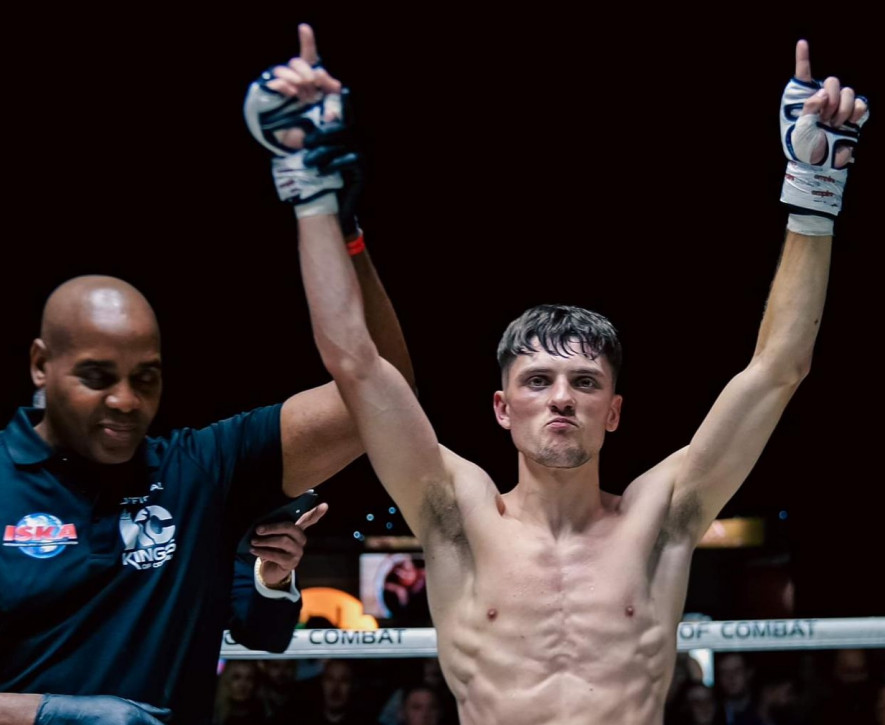 Main image for Blaine hoping to kick on after spell as a pro boxer