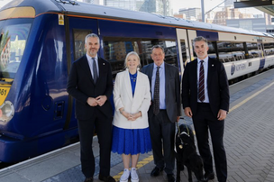 SUCCESS: Yorkshire mayors including Oliver Coppard, Tracy Brabin and David Skaith with Lord David Blunkett.