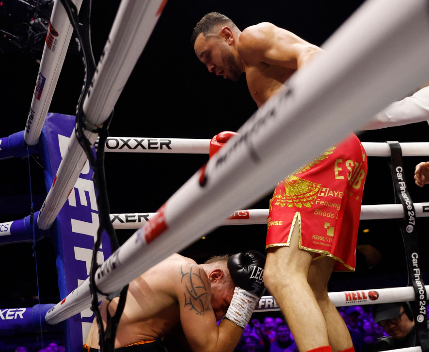 Main image for ‘There was no way he was getting through that round’
