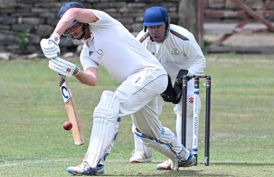 George Naylor who made 177 not out for West Bretton at home to Burton Salmon.