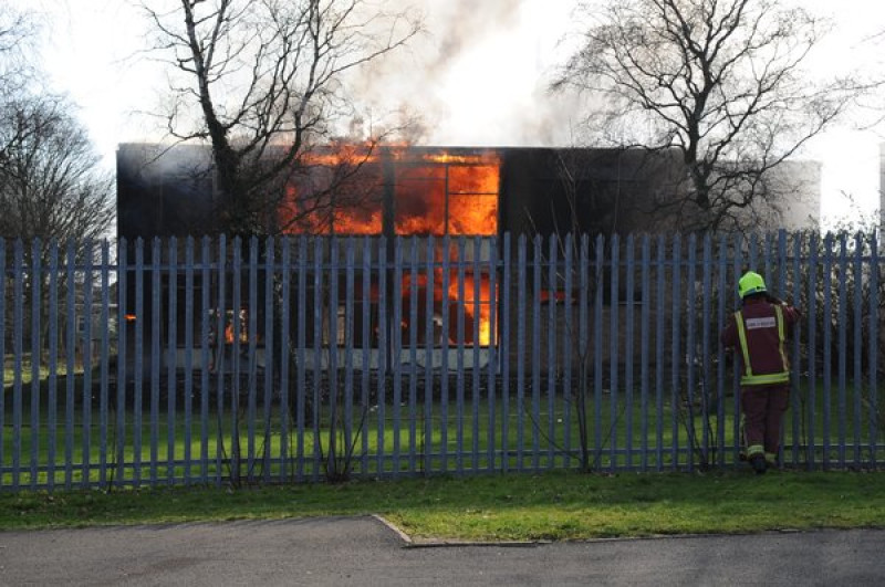 Main image for Engineer fears fire school could collapse