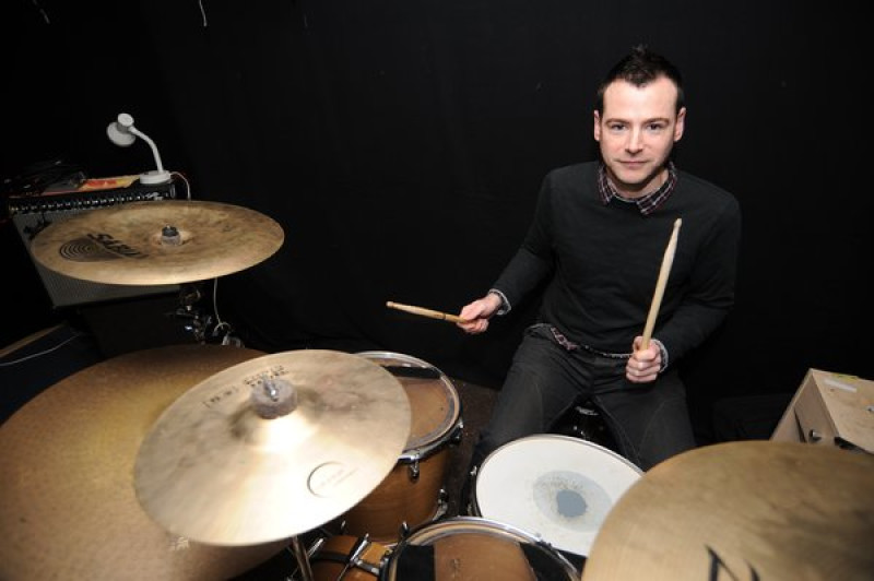 Main image for Drummer hopes his business plan rocks