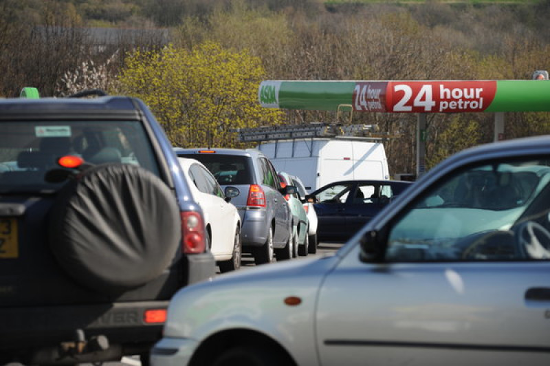 Main image for Petrol panic: pumps run dry