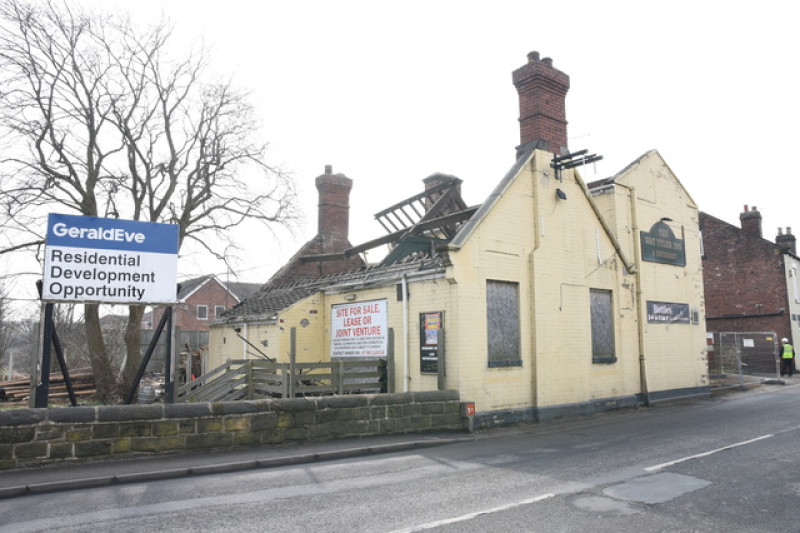 Main image for Wat Tyler demolition starts