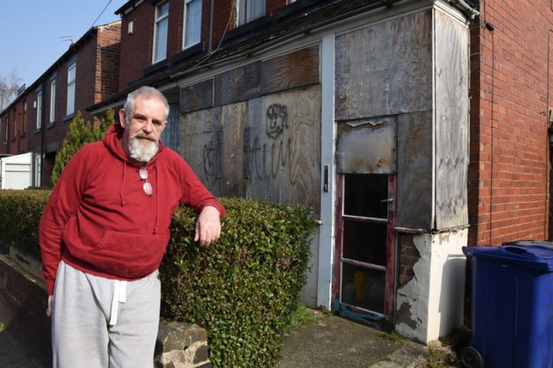Main image for Man tormented by vandals sees the light