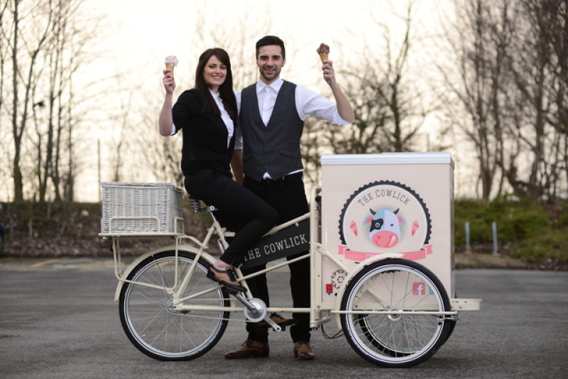 Main image for Rory licks competition in new ice cream role