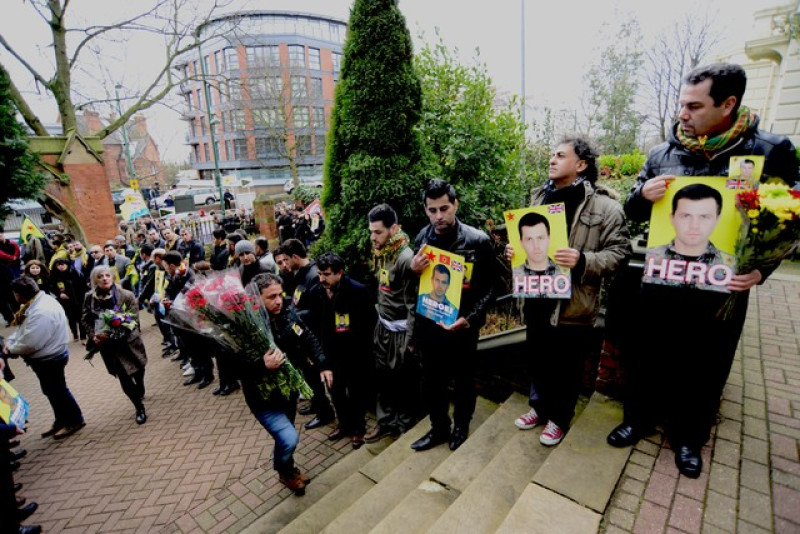 Main image for Hundreds attend hero's funeral