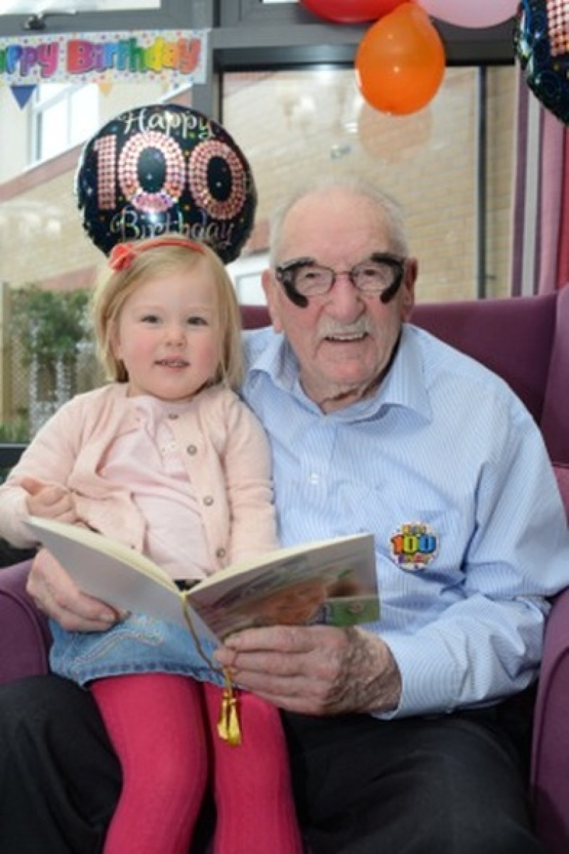 Main image for War veteran celebrates 100th birthday