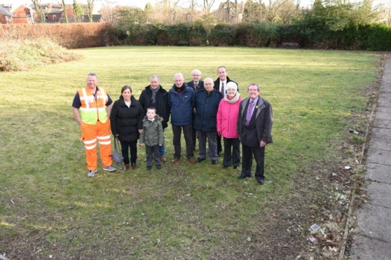 Main image for Derelict park area gets revamp