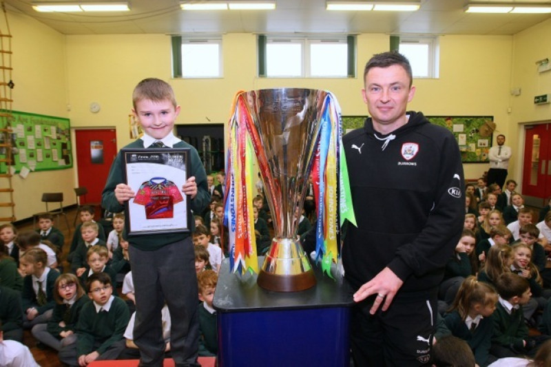 Main image for Young designer seals trip to Wembley