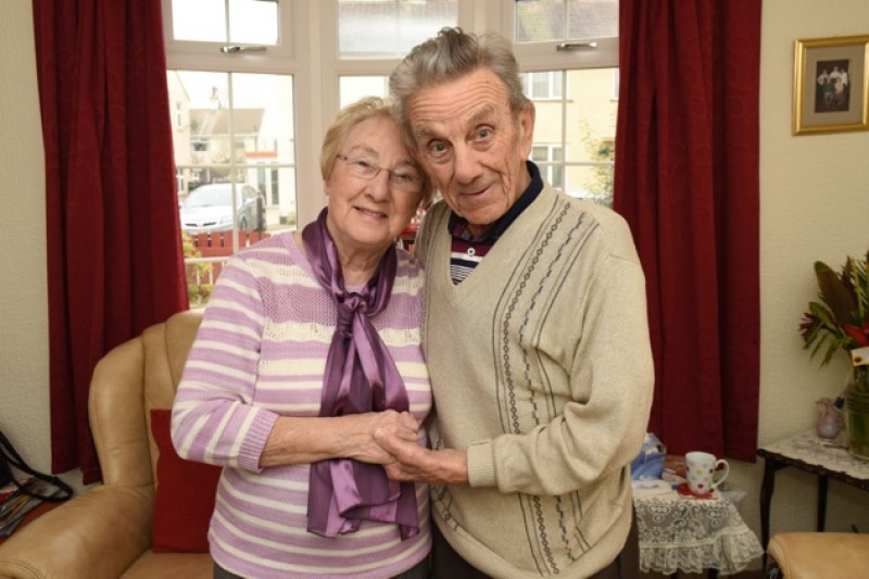 Main image for Couple celebrate 65th wedding anniversary