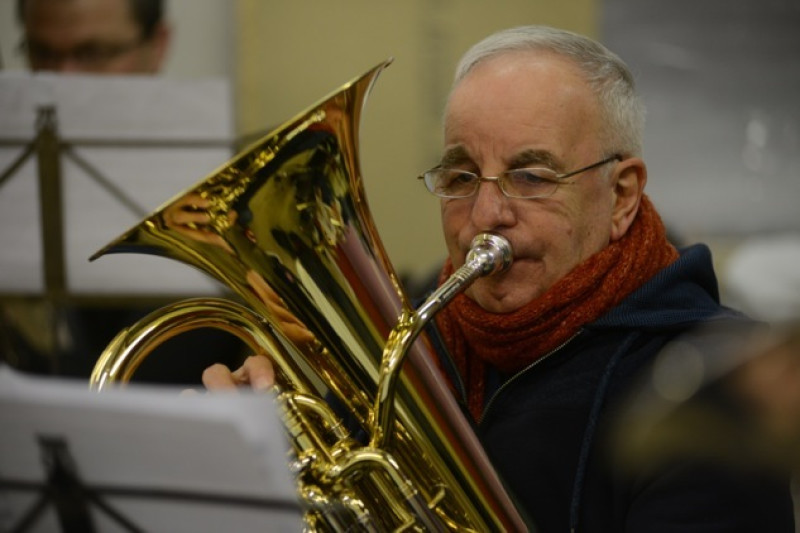 Main image for Brass band fights to keep alive