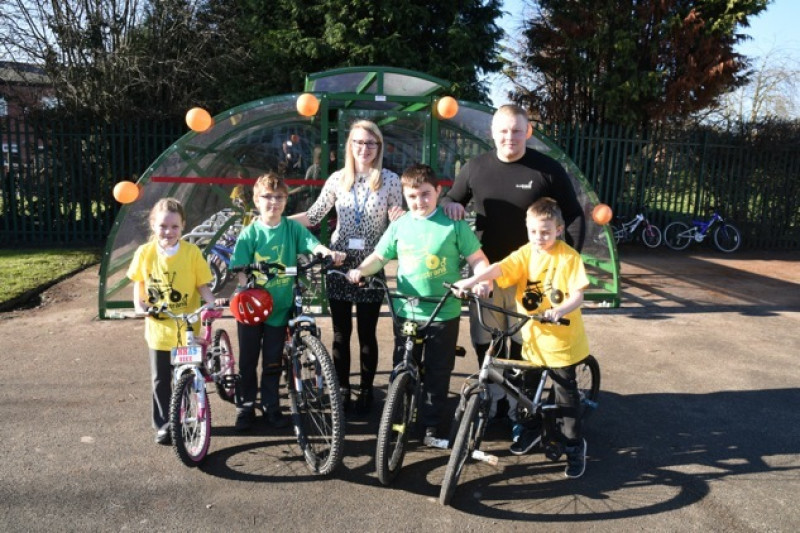 Main image for School bike shelter a huge hit