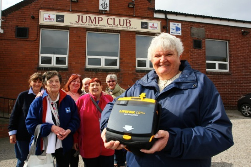 Main image for New defibrillator at Jump WMC