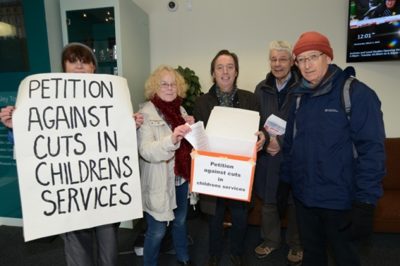 Main image for Health service petition submitted to council