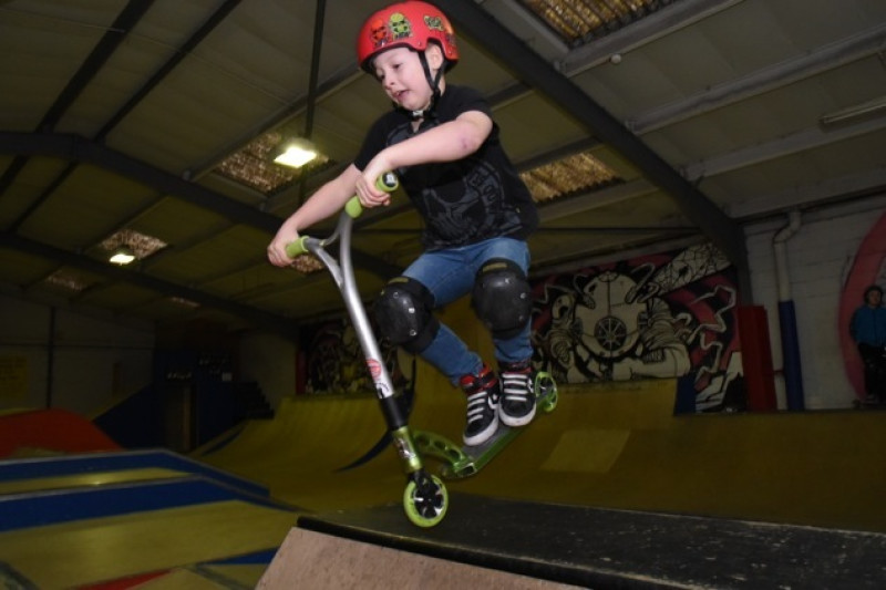 Main image for World’s youngest scooter rider off to Holland