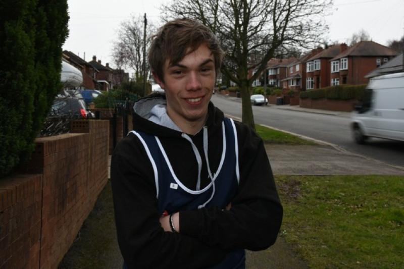 Main image for Teen completes own run for cancer
