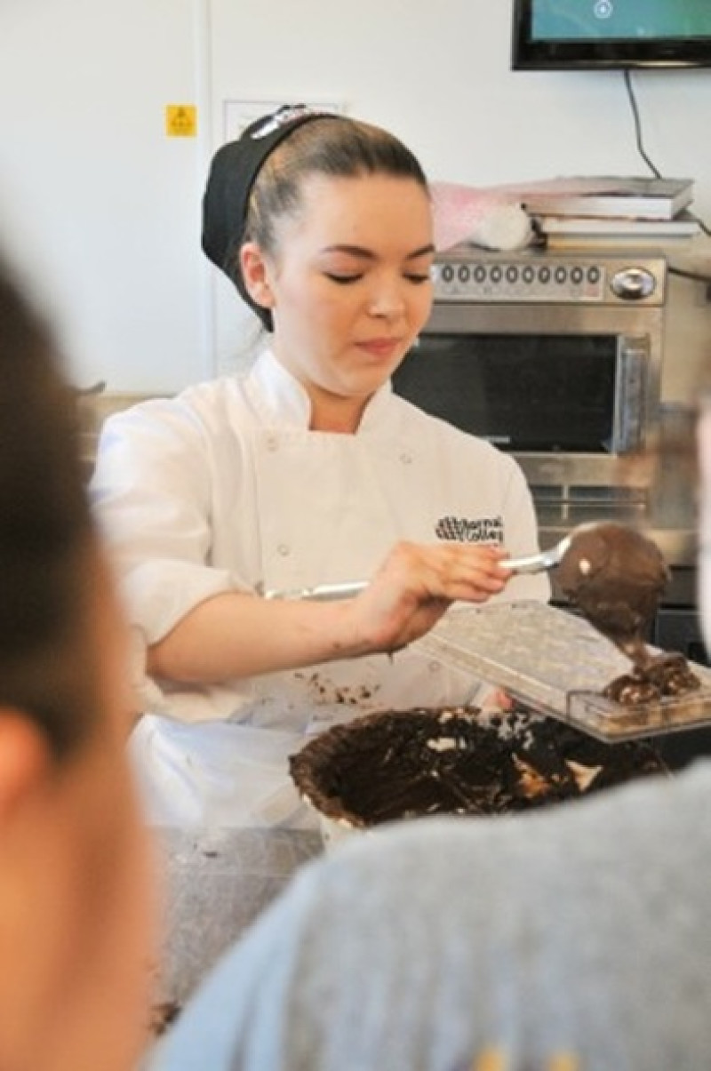 Main image for Students put on cooking demonstrations