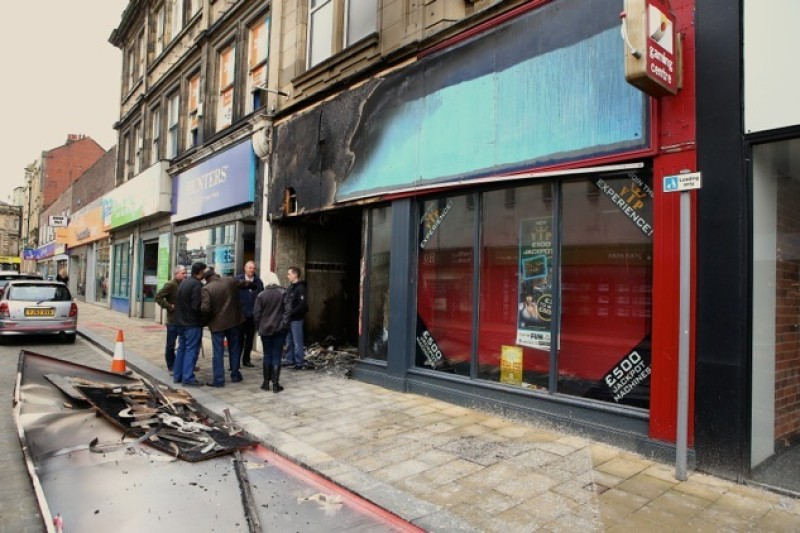 Main image for Amusements hit by fire