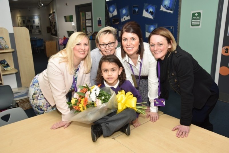 Main image for Boy thanks life-saving teachers