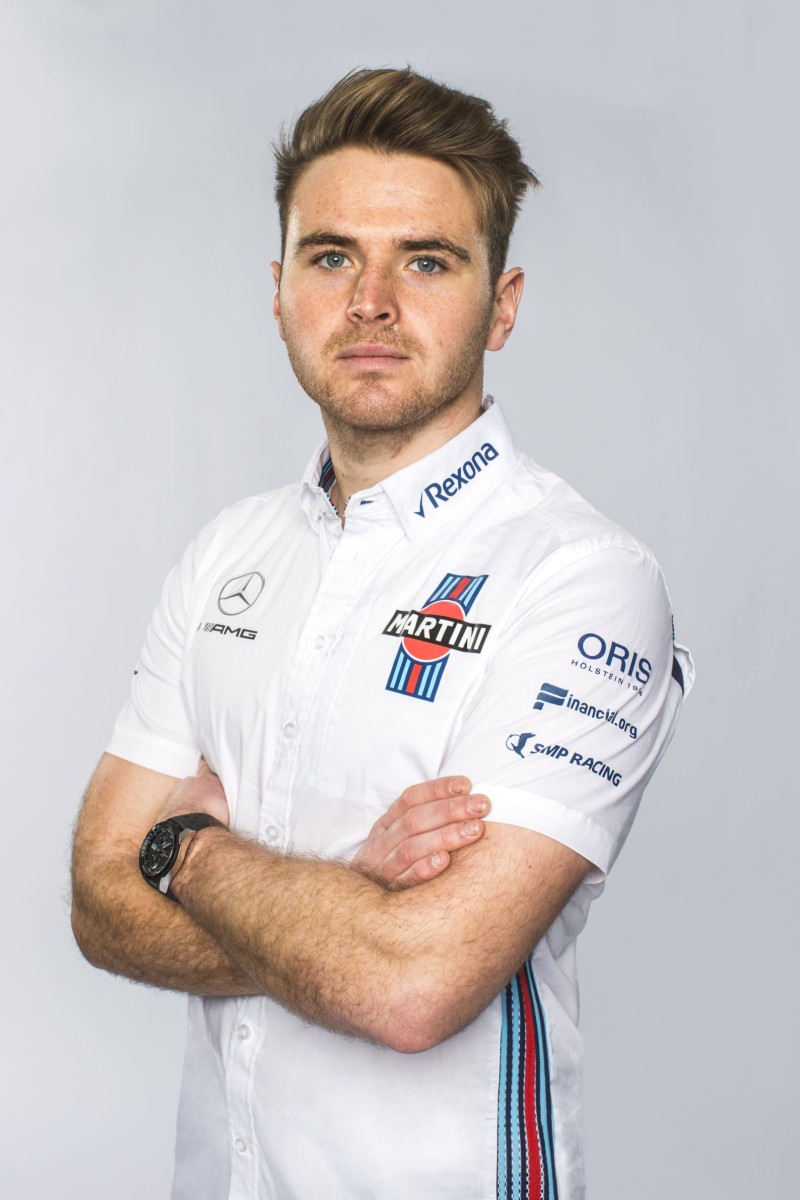 Main image for Oliver hopes Williams role leads to F1 racing seat