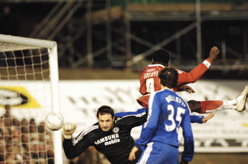 Main image for Ten years since Odejayi stunned FA Cup holders Chelsea in giant-killing