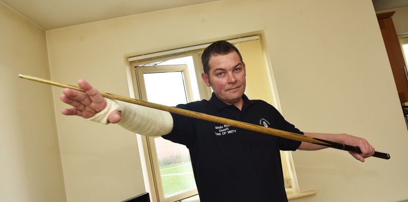 Main image for Pool star Nick inspires county to national title with broken elbow
