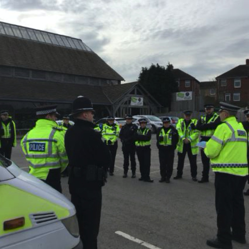 Main image for Police sweep into rural areas