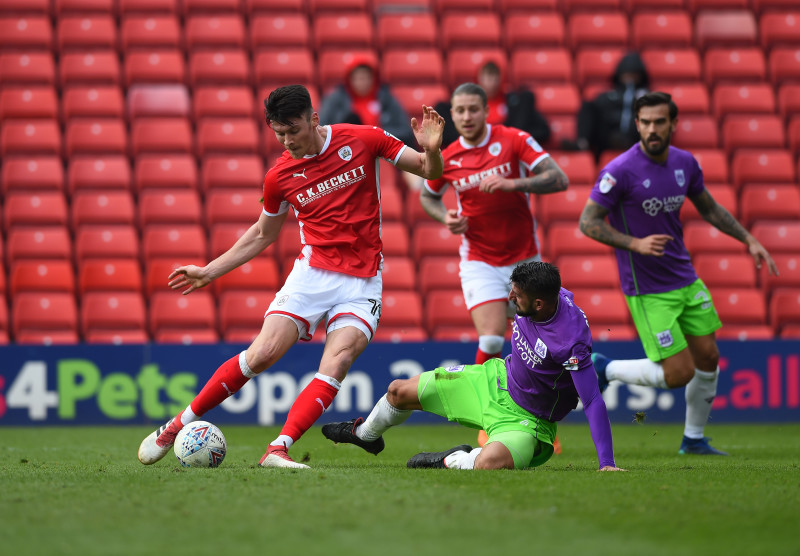 Main image for Brownhill equaliser sees Barnsley equal club record winless home run