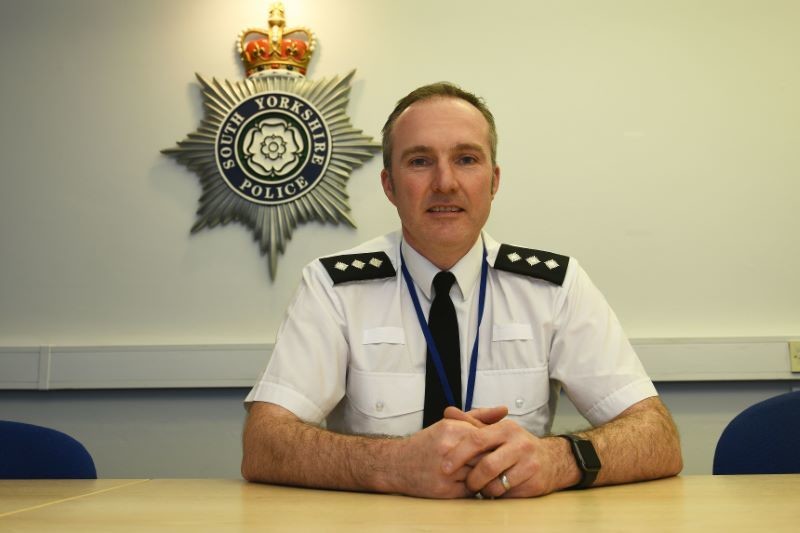 Main image for New police chief sets his sights high...