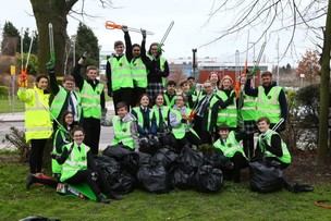 Neat and tidy as pupils make impact Image