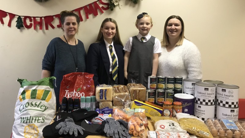 Main image for Selfless sisters donate to homeless at Christmas
