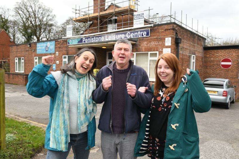 Main image for Donations keep vital leisure centre roof repairs ongoing