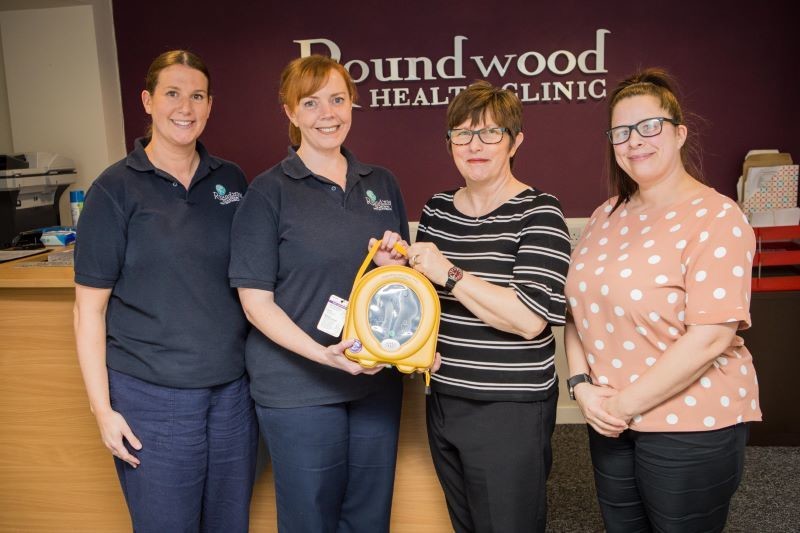 Main image for Lifesaving machine in place thanks to staff
