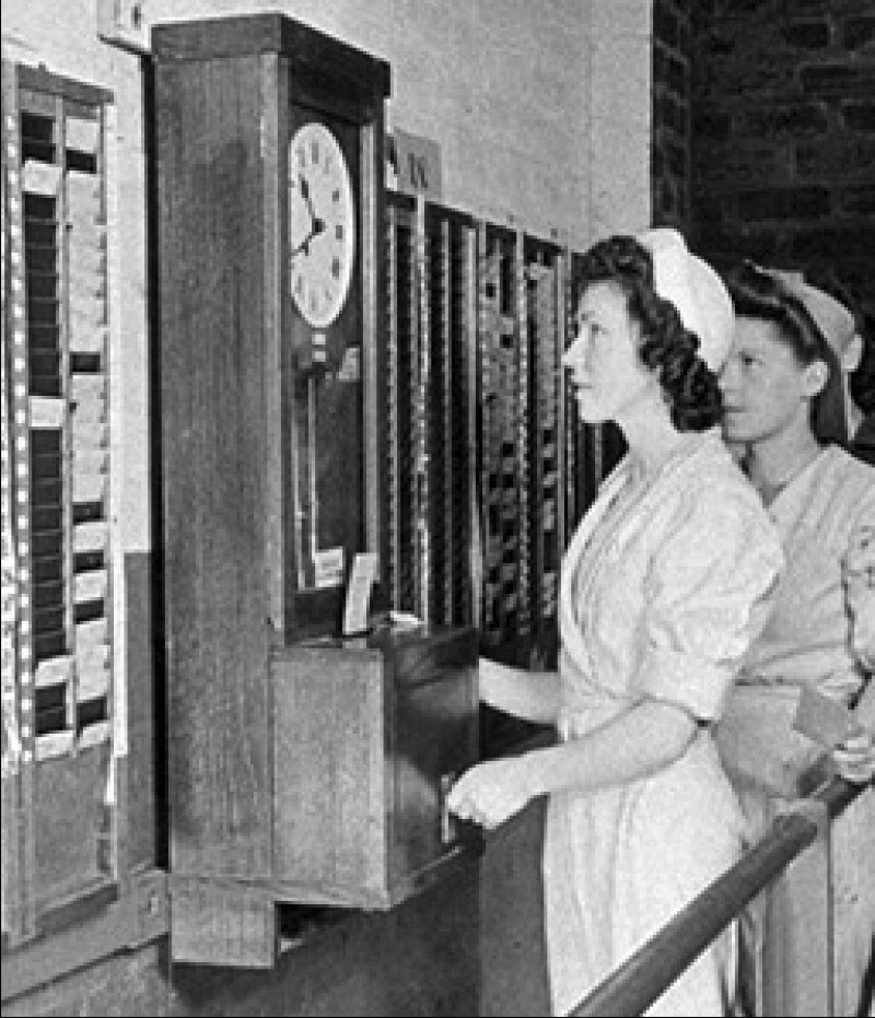 Main image for Staff now have time on their hands after clock’s arrival