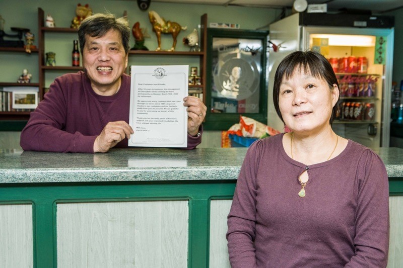 Main image for Takeaway couple set to hang up their aprons