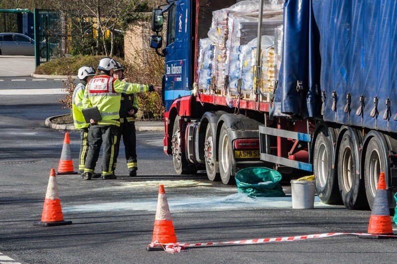 Main image for Fuel spill prompts business park’s closure