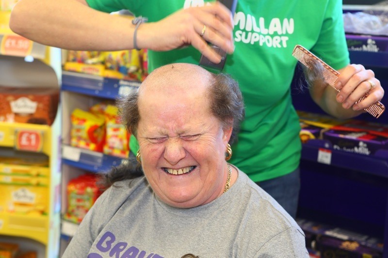 Main image for Grandma has head shaved for charity